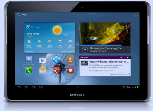 Samsung galaxy 10.1 Tab 2